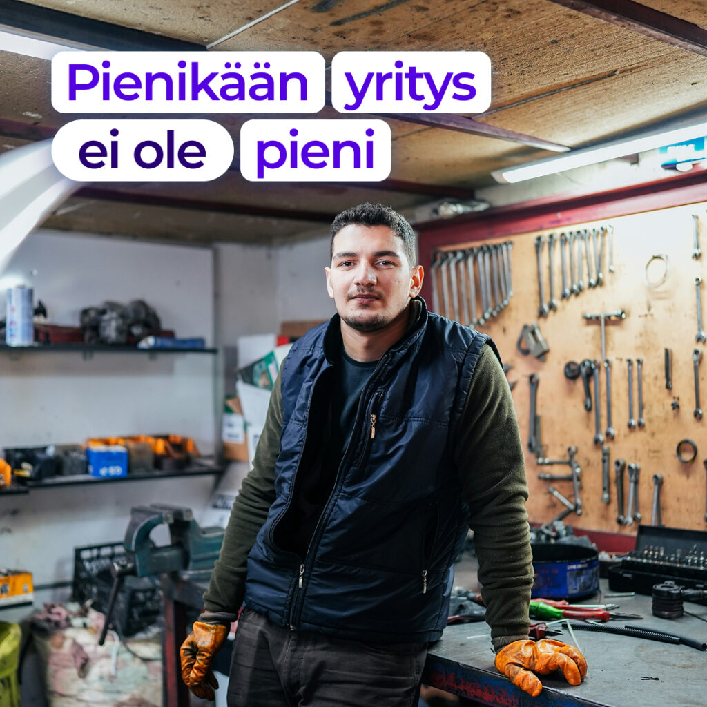 Pienikään yritys ei ole pieni